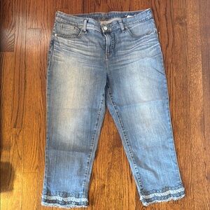 Chico's Light Blue Cropped Jeans